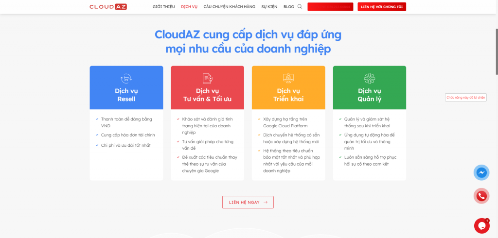 Google Cloud Partner Service - CloudAZ