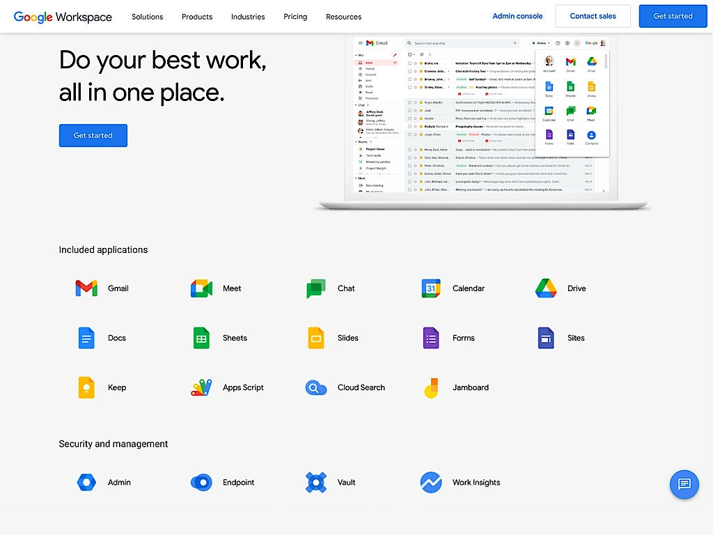  Google Workspace cho doanh nghiệp Google Workspace Bộ công cụ Google Workspace Đối tác cấp cao của Google Lợi ích của Google Workspace Bảng giá Google Workspace 