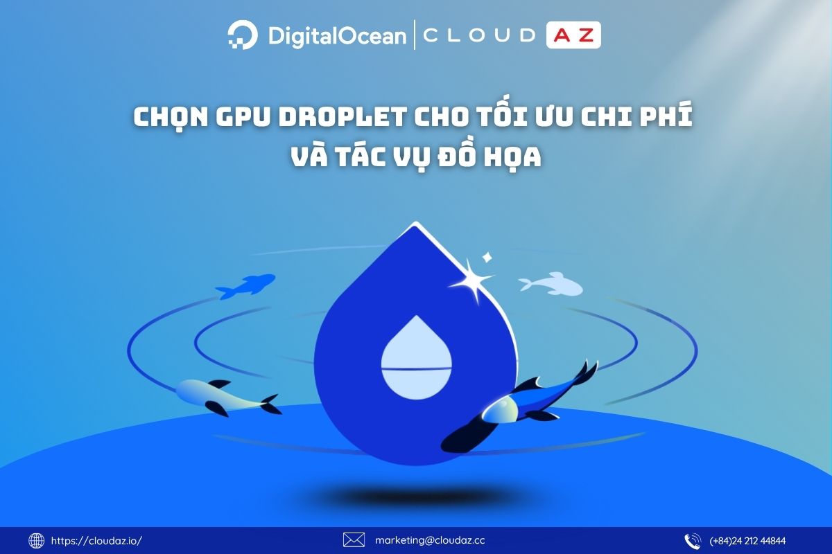 Chọn GPU Droplet tối ưu chi phí và tác vụ đồ họa