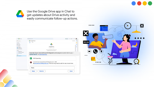 Xây dựng Trung tâm Quản lý Thông tin Tập trung với Google Drive trong Chat