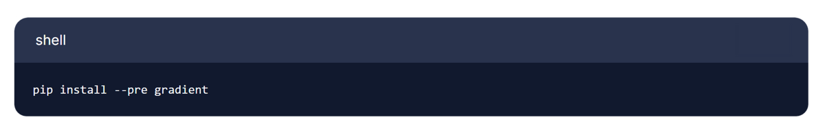 Gradient AI SDK (Python)