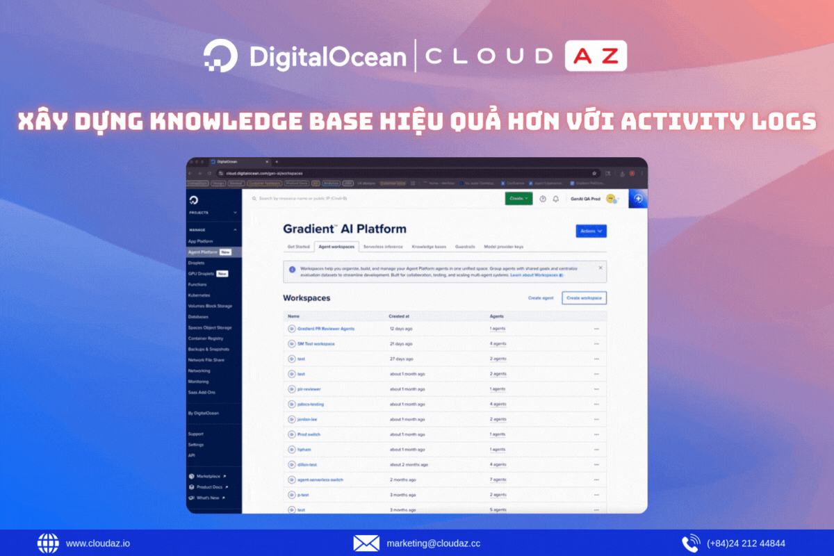 Xây dựng knowledge base hiệu quả hơn với activity logs