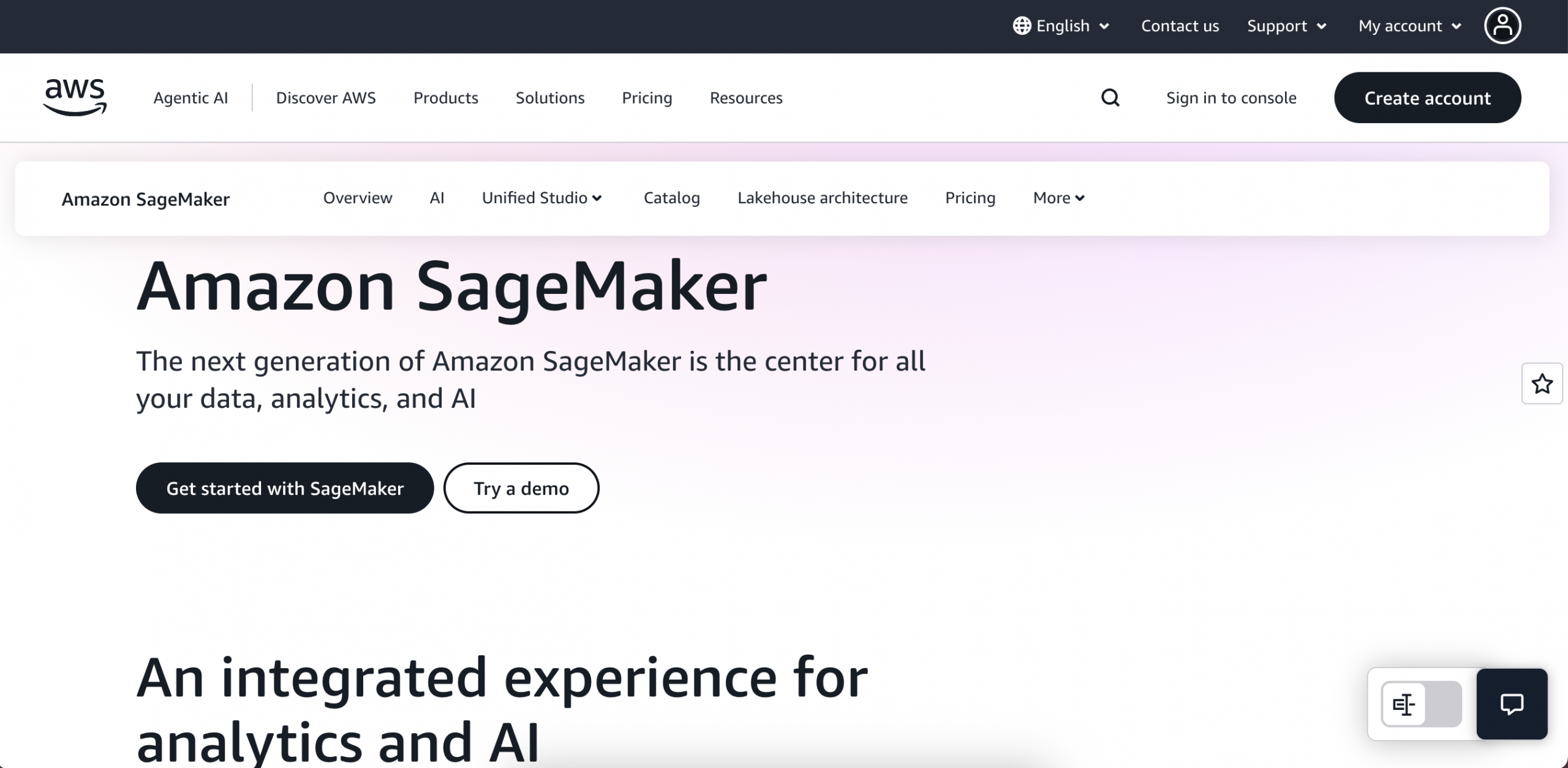 2. AWS SageMaker