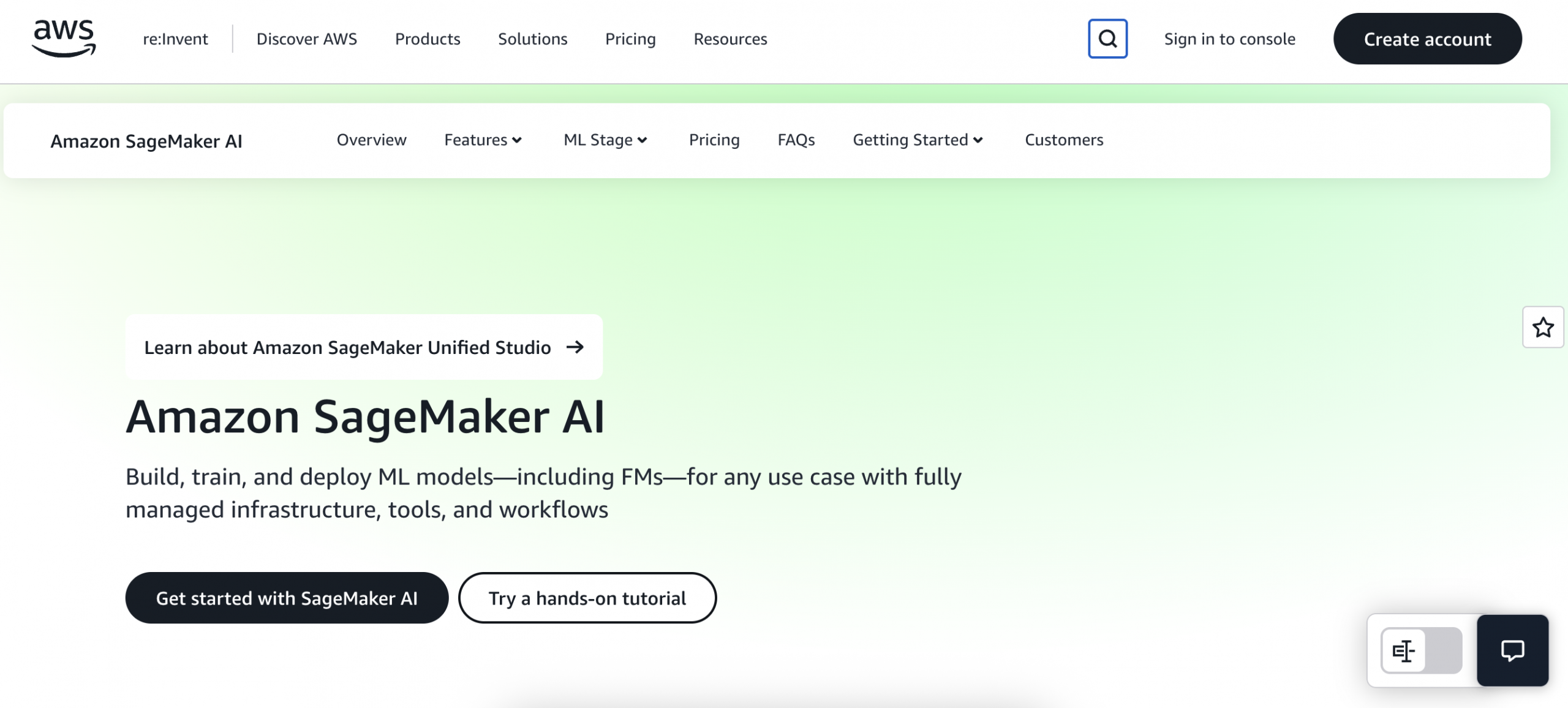 AWS SageMaker AI