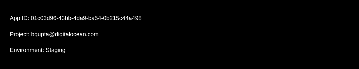 Bước 3: Truy xuất và Xác định Môi trường của Ứng dụng