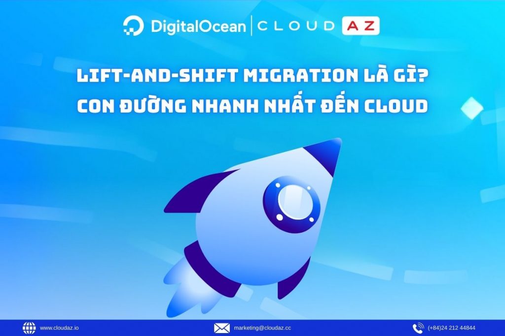 Lift-and-Shift Migration Là Gì? Con Đường Nhanh Nhất Đến Đám Mây