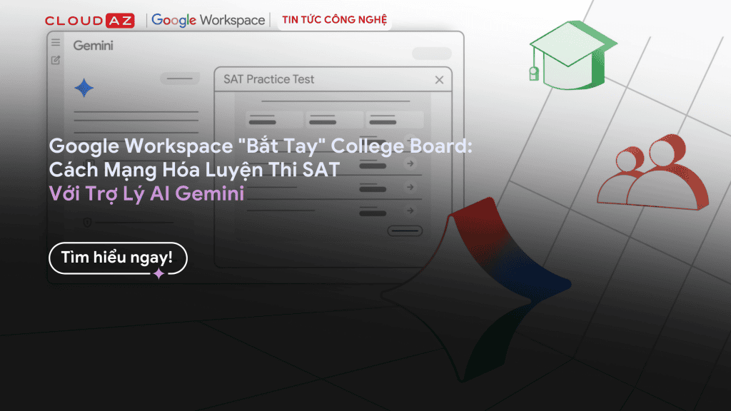 Công nghệ luyện thi SAT online tích hợp AI.