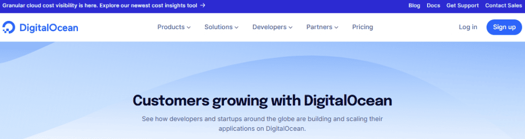 Hiệu năng của DigitalOcean