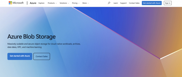 Microsoft Azure Blob Storage