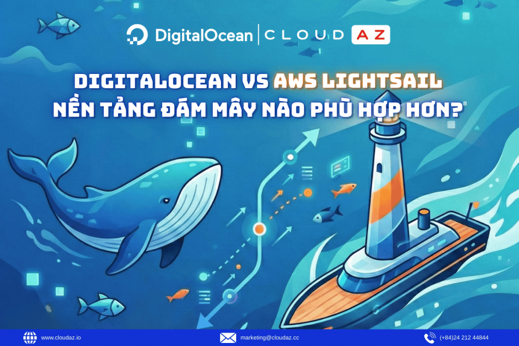 DigitalOcean vs AWS Lightsail: Nền tảng Cloud nào phù hợp hơn?