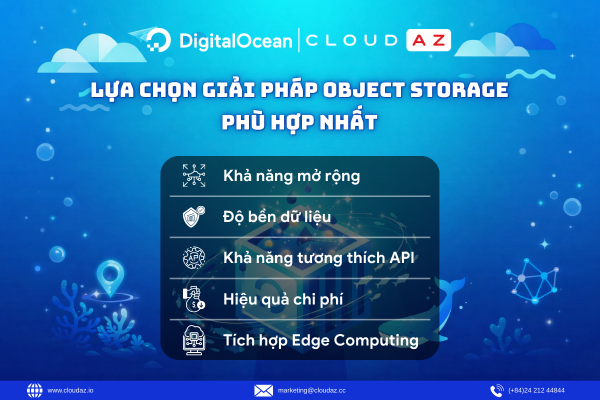 Lựa chọn giải pháp Object Storage phù hợp nhất