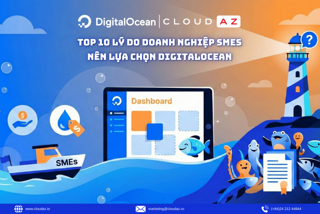Top 10 Lý Do Doanh Nghiệp SMEs Nên Lựa Chọn DigitalOcean