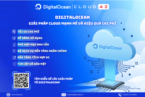 Triển khai hạ tầng đám mây cùng DigitalOcean