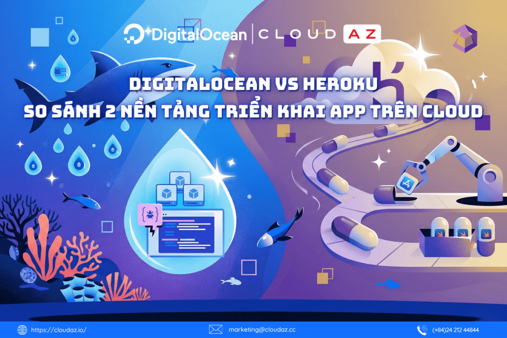DigitalOcean vs Heroku: So sánh 2 nền tảng triển khai App trên Cloud