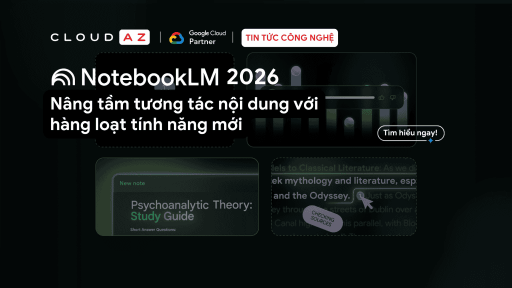 NotebookLM 2026: Nâng tầm tương tác nội dung với hàng loạt tính năng mới