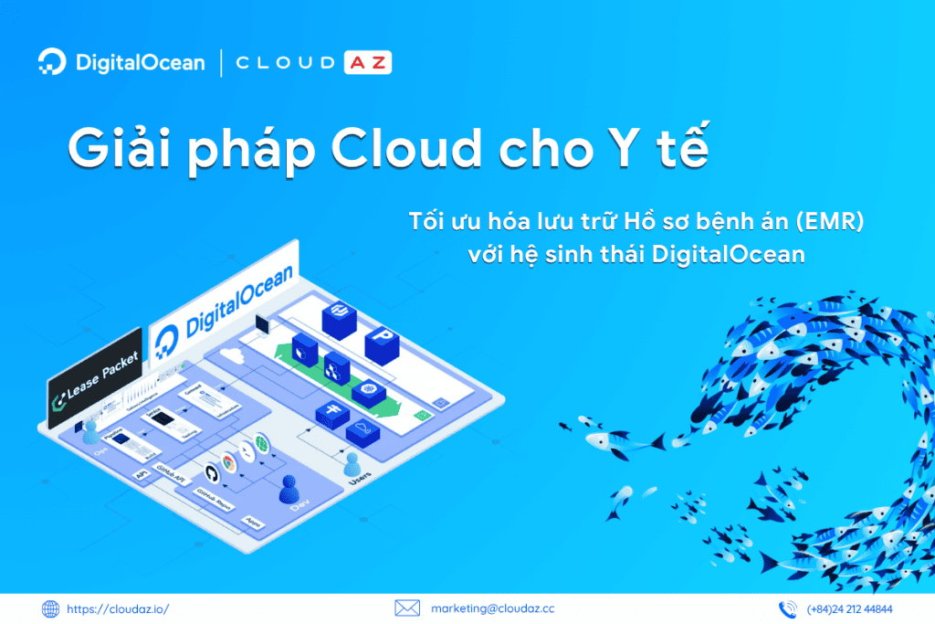 Giải pháp Cloud cho Y tế: Tối ưu hóa lưu trữ Hồ sơ bệnh án (EMR) với hệ sinh thái DigitalOcean