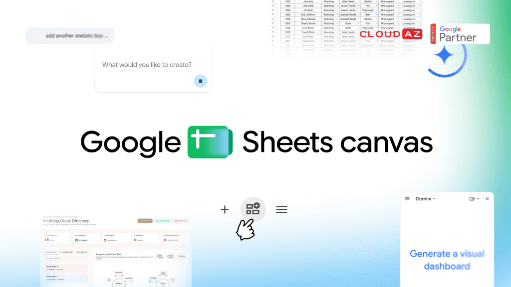 Sheets Canvas: Tính Năng Biến Google Sheets Thành Ứng Dụng Nhờ AI (Gemini)