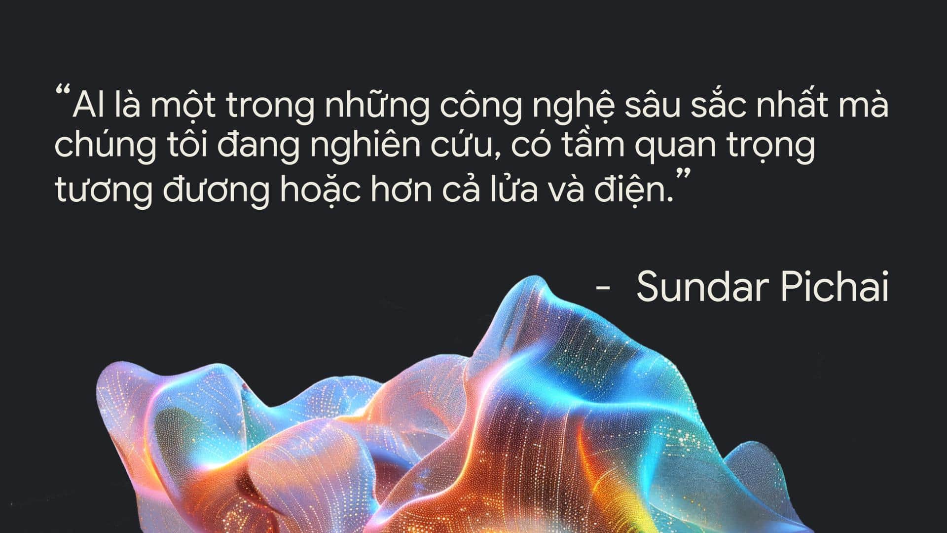 Trí tuệ nhân tạo (AI) như Gemini đã trở thành "lửa và điện" của thời đại mới. Tại sự kiện "Agentic Workspace Transformation"