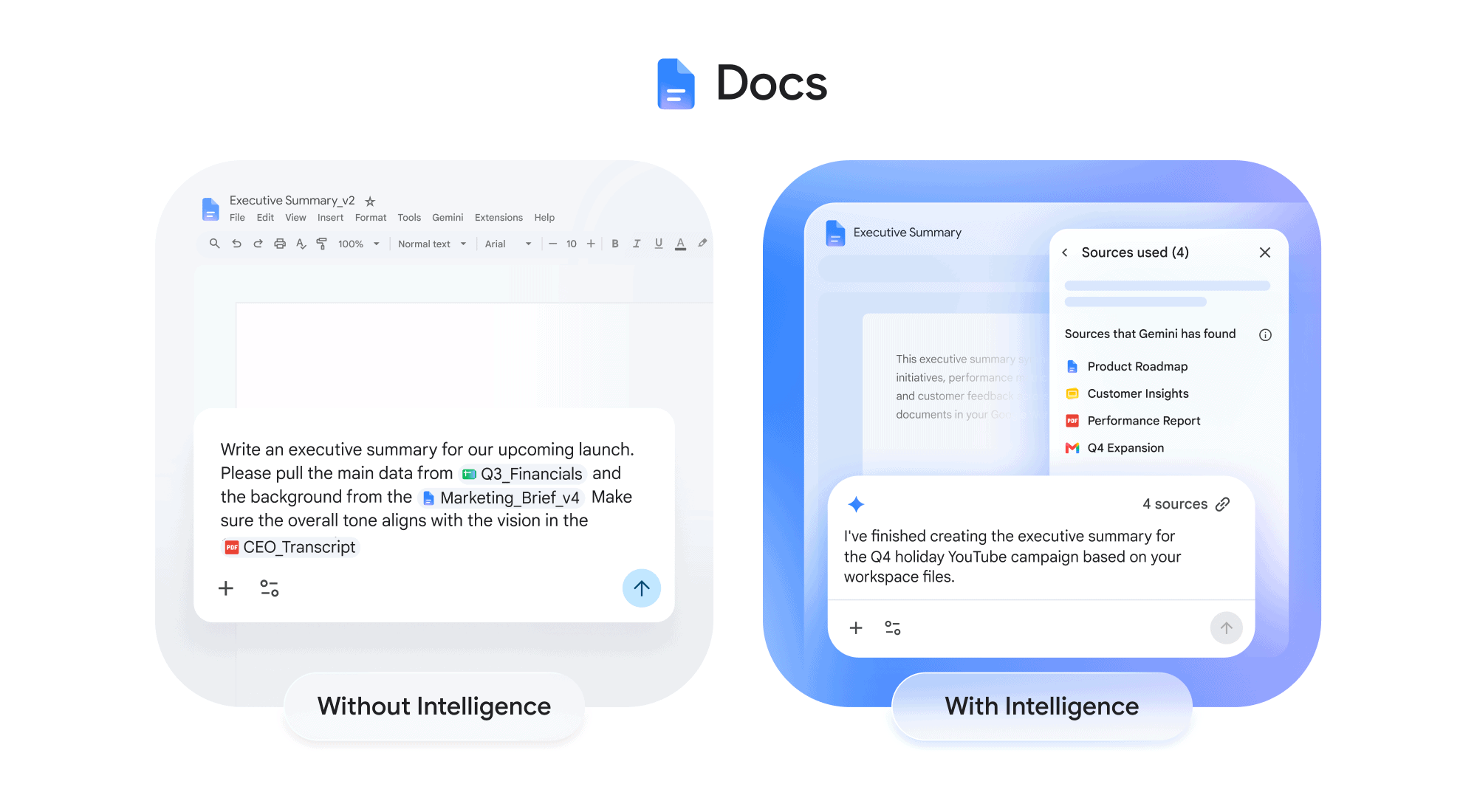 Docs: Go from blank page to brillianc